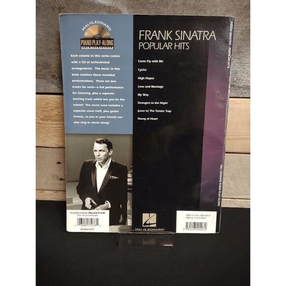 Frank Sinatra Popular Hits Piano/Vocal/Guitar Hal Leonard ISBN # 9781423404972 - Picture 2 of 2